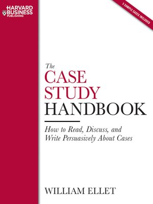 cover image of The Case Study Handbook